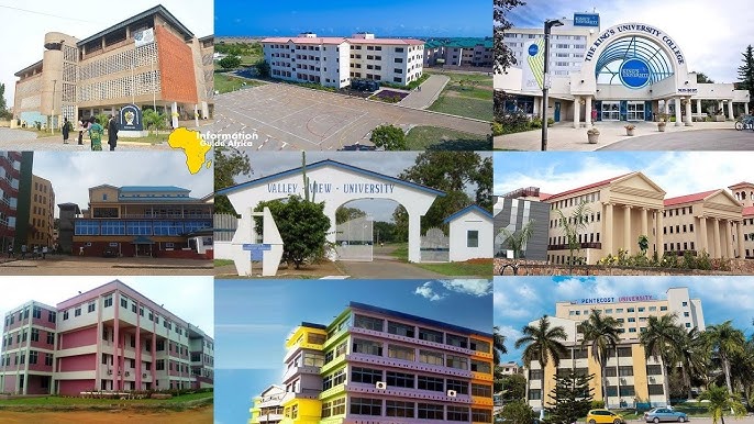 Admission Requirements for Private Universities in Ghana