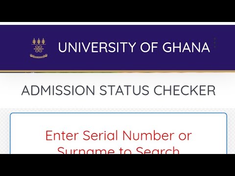 How to Check Your University Admission Status in Ghana