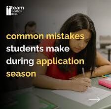 Common Mistakes Students Make During University Applications