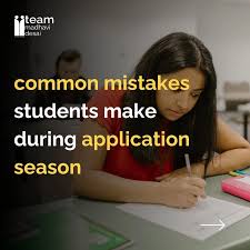 Common Mistakes Students Make During University Applications